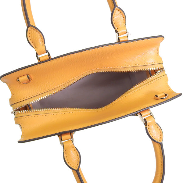 ケイトスペード バッグ レディース 2WAY ショルダーバッグ ハンドバッグ アウトレット レザー イエロー マディソン スモール サッチェル madison small satchel KC437-700 KATE SPADE