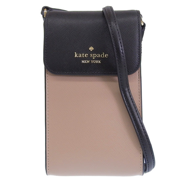 ケイトスペード バッグ レディース ショルダーバッグ アウトレット ベージュ×ブラック NSFP PHN CRSBDY KC512-200 KATE SPADE 母の日　土日祝も毎日発送します