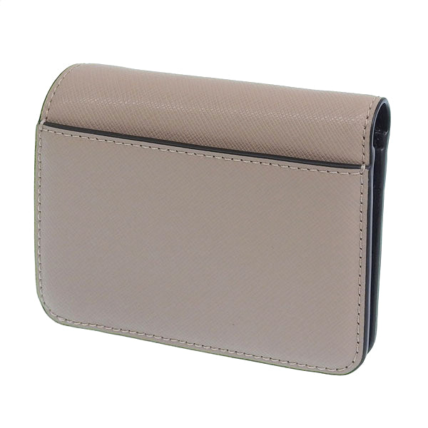 ケイトスペード 財布 レディース 二つ折り財布 アウトレット レザー ブラウン×ブラック small bifold wallet KC514-200 KATE SPADE 母の日　土日祝も毎日発送します