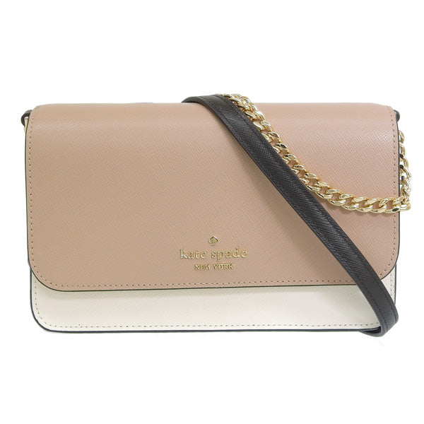 ケイトスペード バッグ レディース ショルダーバッグ 2WAY ハンドバッグ アウトレット レザー ベージュマルチ madison sm flp cbdy KC517-200 KATE SPADE 母の日　土日祝も毎日発送します