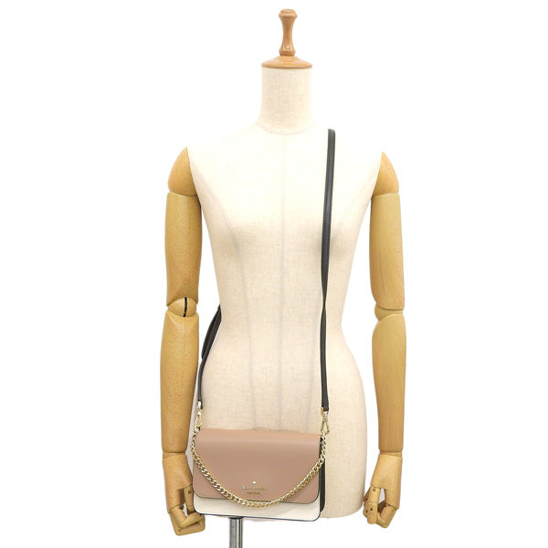 ケイトスペード バッグ レディース ショルダーバッグ 2WAY ハンドバッグ アウトレット レザー ベージュマルチ madison sm flp cbdy KC517-200 KATE SPADE 母の日　土日祝も毎日発送します