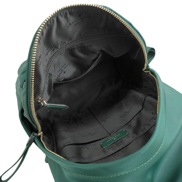 ケイトスペード バッグ レディース リュックサック アウトレット ナイロン グリーン chelsea medium backpack KC522-300 KATE SPADE 母の日　土日祝も毎日発送します