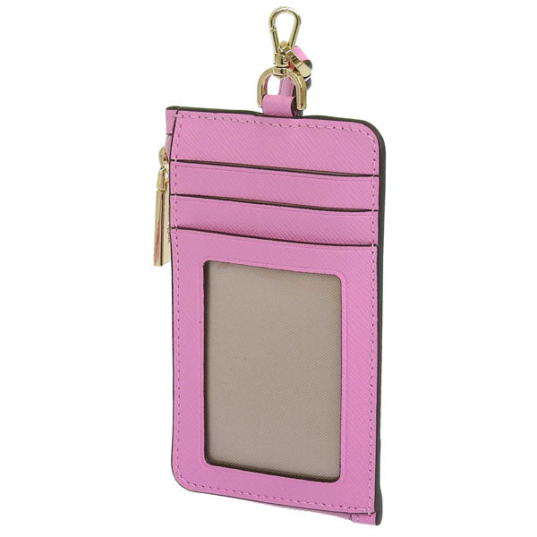 ケイトスペード カードケース レディース アウトレット レザー ピンク マディソン ランヤード MADISON CRD CSE LNYRD KC573-652 KATE SPADE