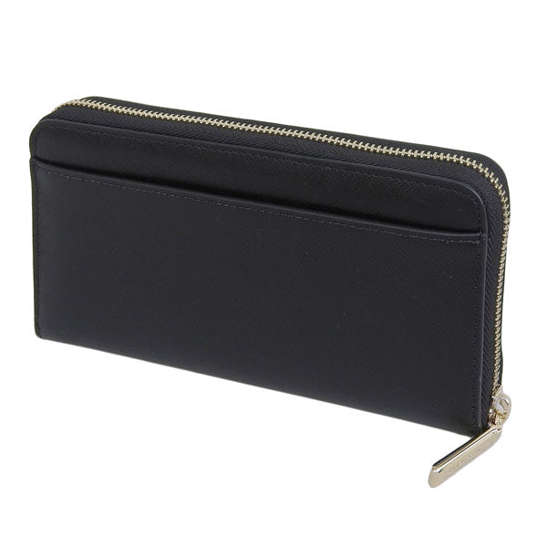 ケイトスペード 財布 レディース 長財布 アウトレット レザー ブラック lg cntl wal KC578-001 KATE SPADE 母の日　土日祝も毎日発送します