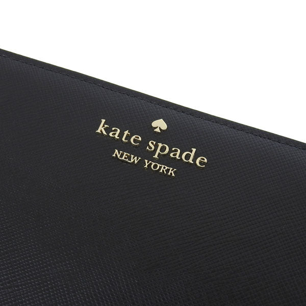 ケイトスペード 財布 レディース 長財布 アウトレット レザー ブラック lg cntl wal KC578-001 KATE SPADE 母の日　土日祝も毎日発送します