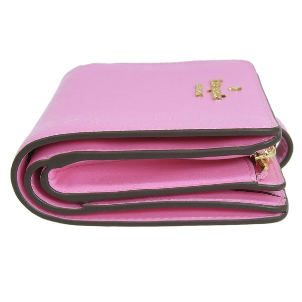ケイトスペード 財布 レディース 二つ折り財布 アウトレット レザー ピンク マディソン ミディアムコンパクトバイフォールドウォレット MADISON SAFFIANO LEATHER MEDIU KC580-655 KATE SPADE