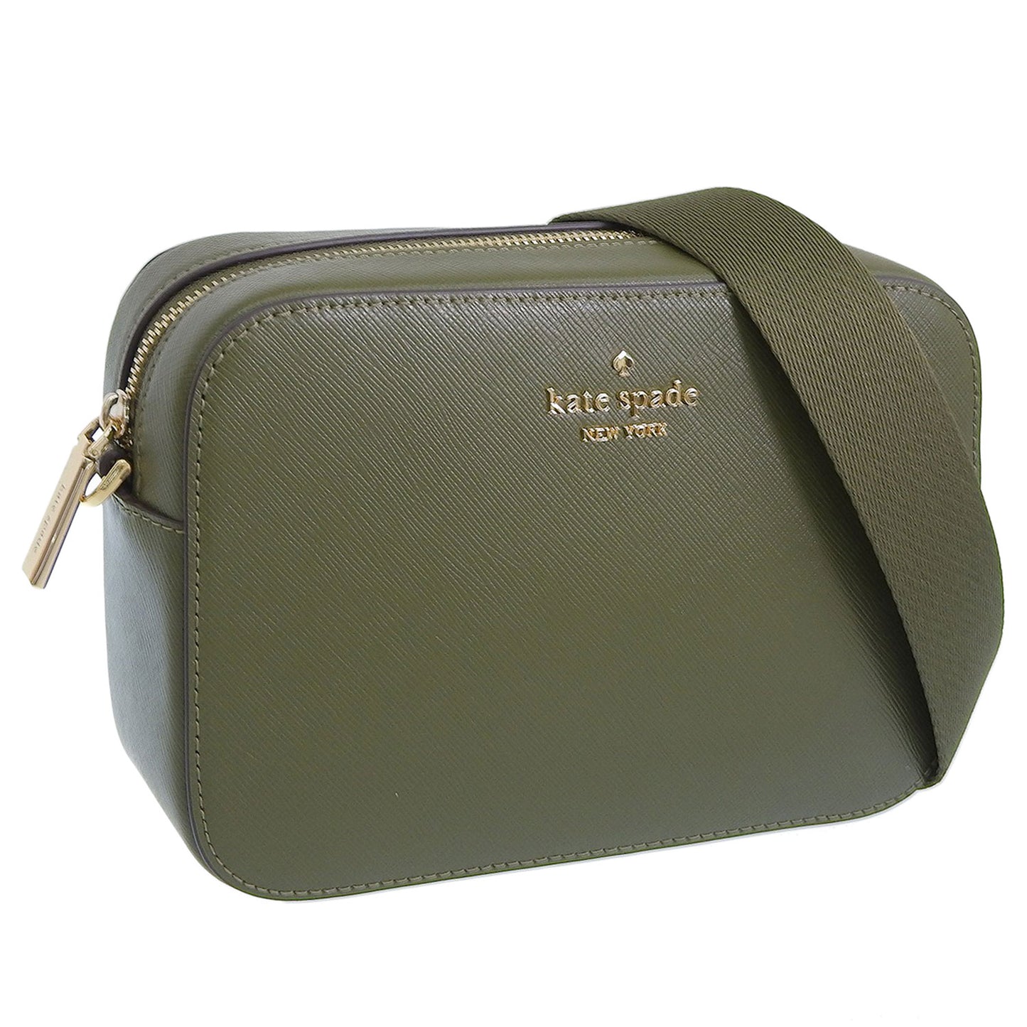 ケイトスペード バッグ レディース ショルダーバッグ アウトレット サフィアーノレザー グリーン マディソン ミニカメラバッグ madison mini cam bag KC584-303 KATE SPADE