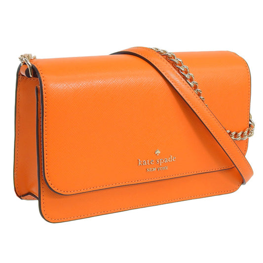 ケイトスペード バッグ レディース ショルダーバッグ 2WAY ハンドバッグ アウトレット レザー オレンジ madison sm flp cbdy KC586-800 KATE SPADE 母の日　土日祝も毎日発送します