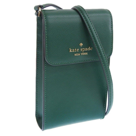 ケイトスペード バッグ レディース ショルダーバッグ アウトレット サフィアーノレザー グリーン MADISON NS FLAP PHN CBDY KC592-300 KATE SPADE