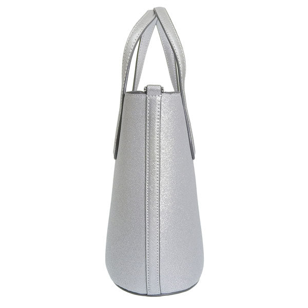 ケイトスペード バッグ レディース ショルダーバッグ トートバッグ アウトレット 2WAY シルバー グリマー グリッターミックスド マテリアル サッチェル glimmer glitter mixed m Satchel KE460-020 KATE SPADE