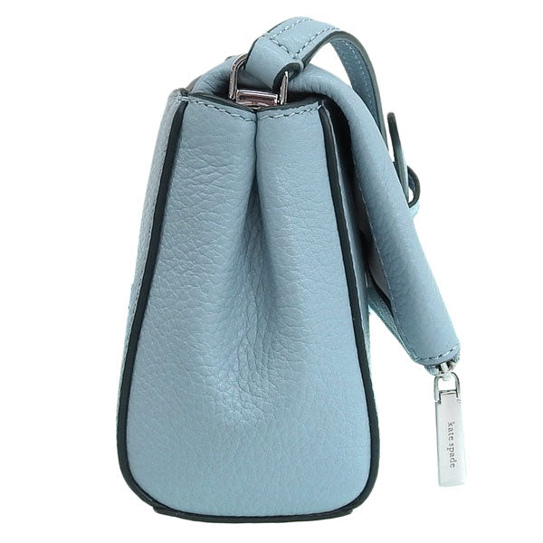 ケイトスペード バッグ レディース ショルダーバッグ アウトレット レザー ブルー レイラ フラップジップ クロスボディ LEILA FLAP ZIP CB KE487-403 KATE SPADE