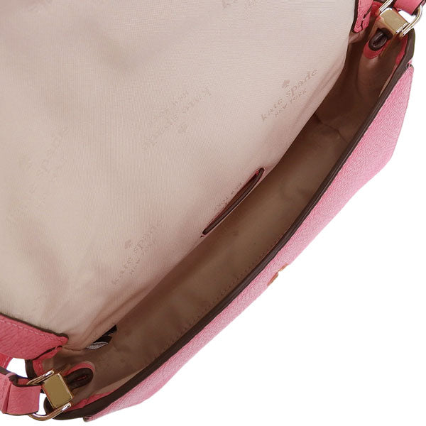 ケイトスペード バッグ レディース ショルダーバッグ アウトレット レザー ピンク レイラ フラップジップ クロスボディ LEILA FLAP ZIP CB KE487-651 KATE SPADE