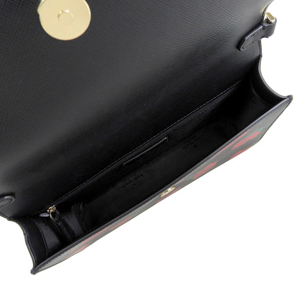 ケイトスペード バッグ レディース 2WAY ショルダーバッグ アウトレット ブラックマルチ マディソン MADISON FLAP CROSSBODY KE534-001 KATE SPADE 母の日　土日祝も毎日発送します
