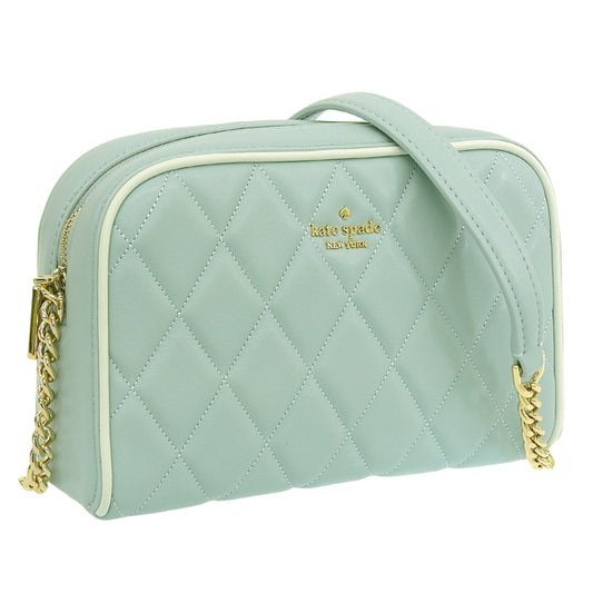 ケイトスペード バッグ レディース ショルダーバッグ アウトレット レザー ライトグリーン キャリー ミニ カメラバッグ CAREY MINI CAMERA BAG KF467-300 KATE SPADE 母の日　土日祝も毎日発送します