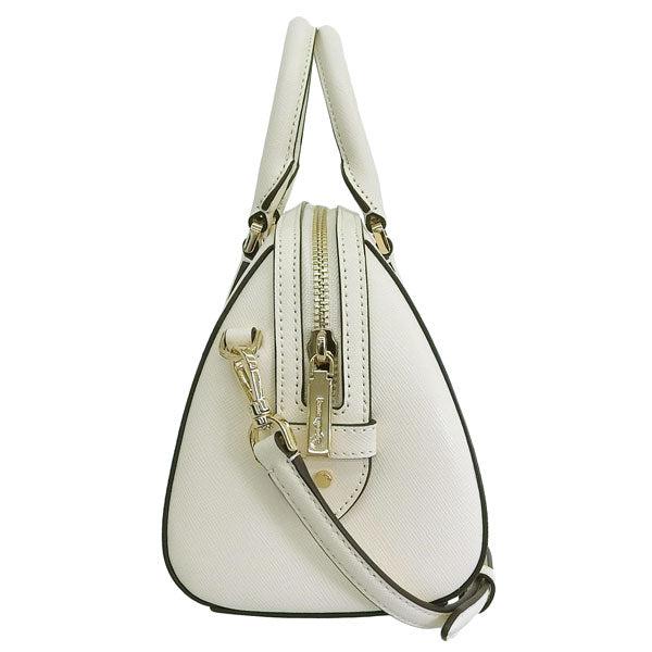 ケイトスペード バッグ レディース 2WAY ハンドバッグ ショルダーバッグ アウトレット レザー ホワイト マディソン ダッフル クロスボディ madison duffle cb KF493-100 KATE SPADE