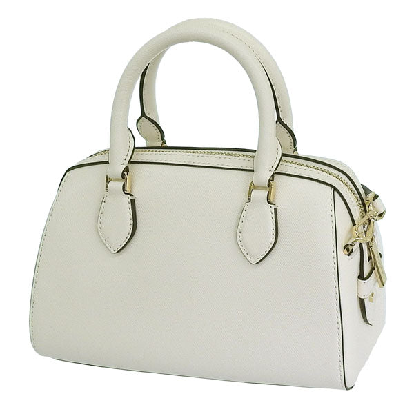 ケイトスペード バッグ レディース 2WAY ハンドバッグ ショルダーバッグ アウトレット レザー ホワイト マディソン ダッフル クロスボディ madison duffle cb KF493-100 KATE SPADE