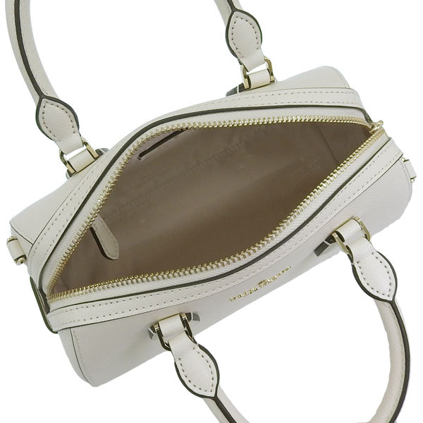 ケイトスペード バッグ レディース 2WAY ハンドバッグ ショルダーバッグ アウトレット レザー ホワイト マディソン ダッフル クロスボディ madison duffle cb KF493-100 KATE SPADE