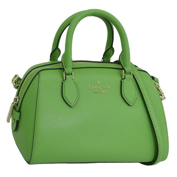 ケイトスペード バッグ レディース 2WAY ハンドバッグ ショルダーバッグ アウトレット レザー グリーン マディソン ダッフル クロスボディ madison duffle cb KF493-301 KATE SPADE