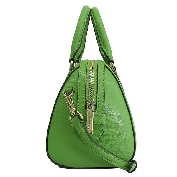 ケイトスペード バッグ レディース 2WAY ハンドバッグ ショルダーバッグ アウトレット レザー グリーン マディソン ダッフル クロスボディ madison duffle cb KF493-301 KATE SPADE