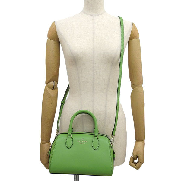 ケイトスペード バッグ レディース 2WAY ハンドバッグ ショルダーバッグ アウトレット レザー グリーン マディソン ダッフル クロスボディ madison duffle cb KF493-301 KATE SPADE