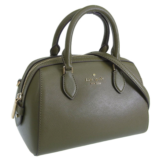 ケイトスペード バッグ レディース 2WAY ハンドバッグ ショルダーバッグ アウトレット  サフィアーノレザー グリーン マディソン ダッフル クロスボディ madison duffle cb KF493-302 KATE SPADE