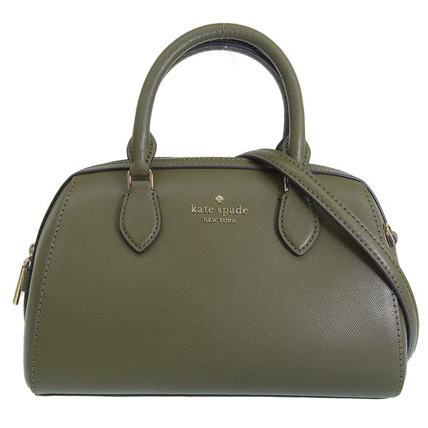ケイトスペード バッグ レディース 2WAY ハンドバッグ ショルダーバッグ アウトレット  サフィアーノレザー グリーン マディソン ダッフル クロスボディ madison duffle cb KF493-302 KATE SPADE