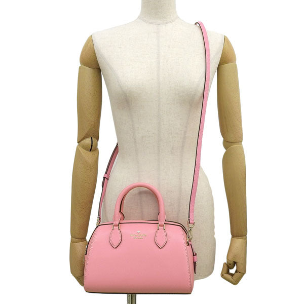 ケイトスペード バッグ レディース 2WAY ハンドバッグ ショルダーバッグ アウトレット レザー ピンク マディソン ダッフル クロスボディ madison duffle cb KF493-651 KATE SPADE