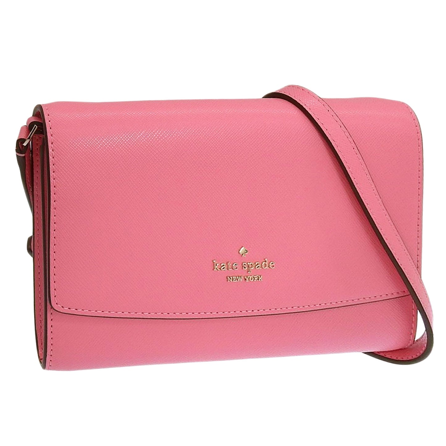 ケイトスペード バッグ レディース ショルダーバッグ アウトレット レザー ピンク ペリー PERRY SAFFIANO LEATHER WALLET KG029-651 KATE SPADE