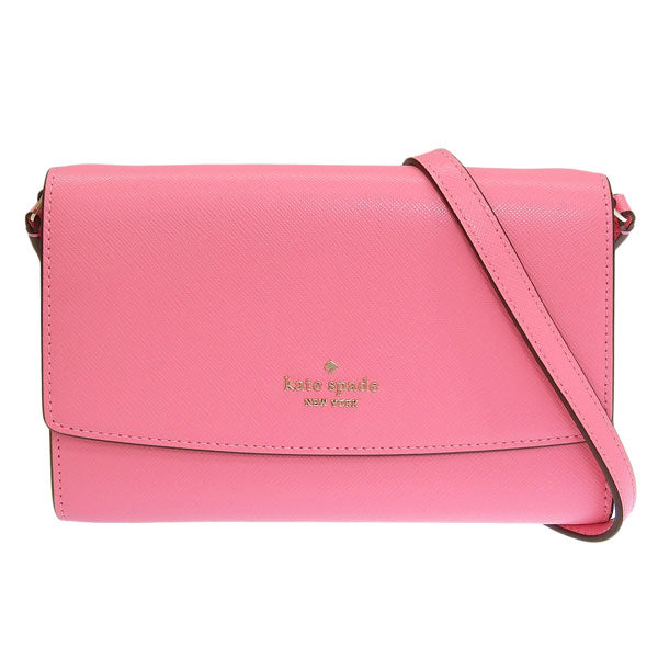 ケイトスペード バッグ レディース ショルダーバッグ アウトレット レザー ピンク ペリー PERRY SAFFIANO LEATHER WALLET KG029-651 KATE SPADE