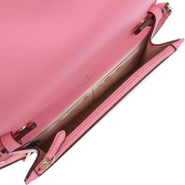 ケイトスペード バッグ レディース ショルダーバッグ アウトレット レザー ピンク ペリー PERRY SAFFIANO LEATHER WALLET KG029-651 KATE SPADE