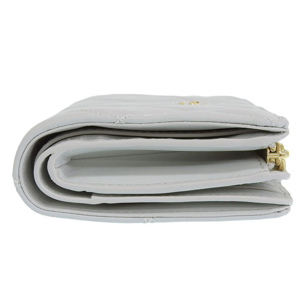 ケイトスペード 財布 レディース 二つ折り財布 アウトレット レザー グレー キャリー carey md compbifold KG424-020 KATE SPADE