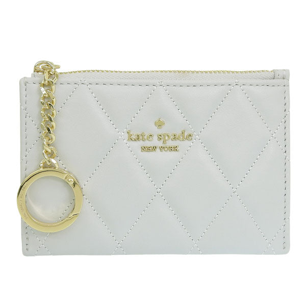 ケイトスペード カードケース パスケース 定期入れ コインケース 小銭入れ レディース アウトレット レザー グレー キャリー carey sm card hldr KG426-020 KATE SPADE