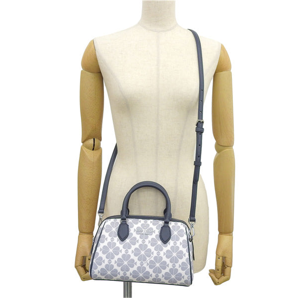 ケイトスペード バッグ レディース 2WAY ショルダーバッグ アウトレット ネイビーマルチ スペード フラワー ダッフル クロスボディ SPADE FLOWER KG483-403 KATE SPADE 母の日　土日祝も毎日発送します