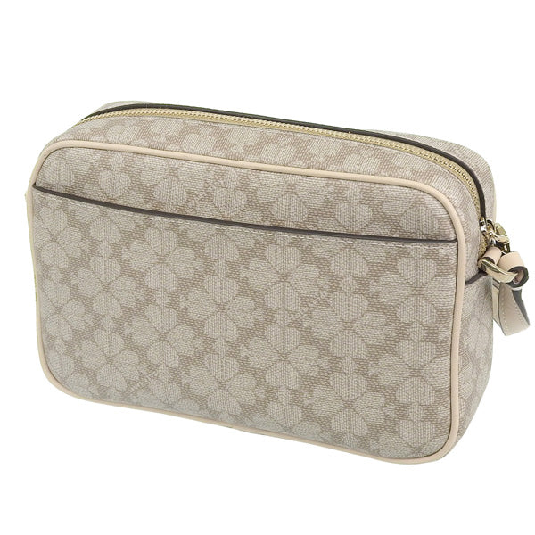 ケイトスペード バッグ レディース ショルダーバッグ アウトレット ベージュマルチ スペード フラワー コーテッド キャンバス ミニ カメラバッグ SPADE FLOWER KG489-250 KATE SPADE 母の日　土日祝も毎日発送します