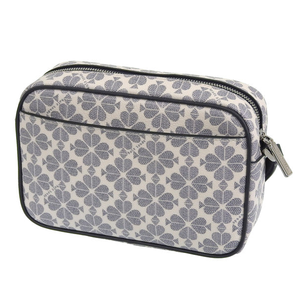 ケイトスペード バッグ レディース ショルダーバッグ アウトレット ネイビーマルチ スペード フラワー コーテッド キャンバス ミニ カメラバッグ SPADE FLOWER KG489-403 KATE SPADE 母の日　土日祝も毎日発送します