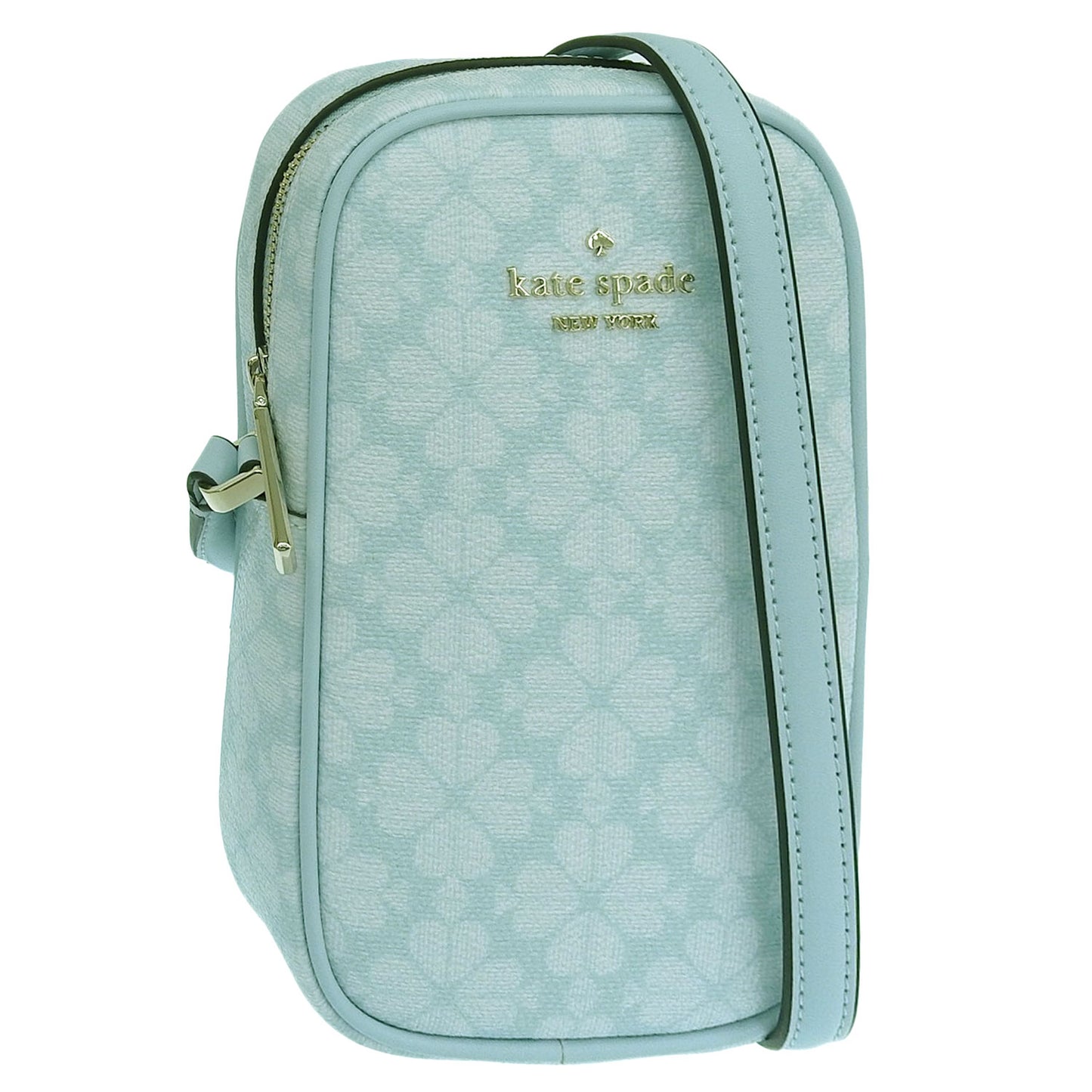 ケイトスペード バッグ レディース ショルダーバッグ アウトレット ブルーマルチ スペードフラワー ノースサウス ジップフォンクロスボディ spade flower KG490-960 KATE SPADE