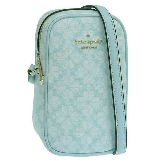 ケイトスペード バッグ レディース ショルダーバッグ アウトレット ブルーマルチ スペードフラワー ノースサウス ジップフォンクロスボディ spade flower KG490-960 KATE SPADE