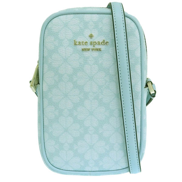 ケイトスペード バッグ レディース ショルダーバッグ アウトレット ブルーマルチ スペードフラワー ノースサウス ジップフォンクロスボディ spade flower KG490-960 KATE SPADE