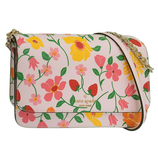 ケイトスペード バッグ レディース 2WAY ショルダーバッグ ハンドバッグ アウトレット ピンクマルチ マディソン フラップ クロスボディ MADISON FLAP CRSSBDY KG735-650 KATE SPADE