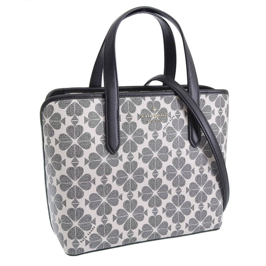ケイトスペード バッグ レディース 2WAY ショルダーバッグ ハンドバッグ アウトレット ブラック スペードフラワー スモールトート spade flower sf sm tote KH425-001 KATE SPADE