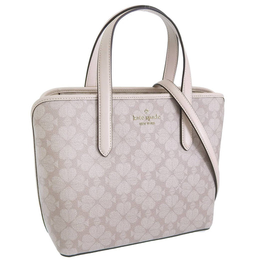 ケイトスペード バッグ レディース 2WAY ショルダーバッグ ハンドバッグ アウトレット ダークベージュ スペードフラワー スモールトート spade flower sf sm tote KH425-250 KATE SPADE