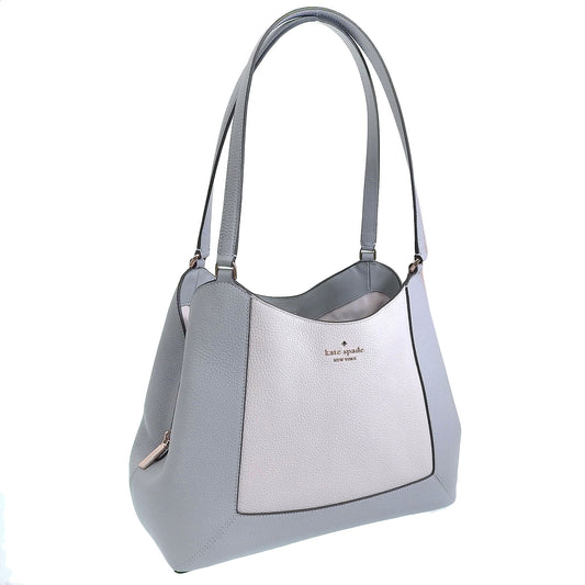 ケイトスペード バッグ レディース ショルダーバッグ アウトレット レザー グレー レナ カラーブロック lena colorblock pebb trpl cmp shldr KH439-020 KATE SPADE