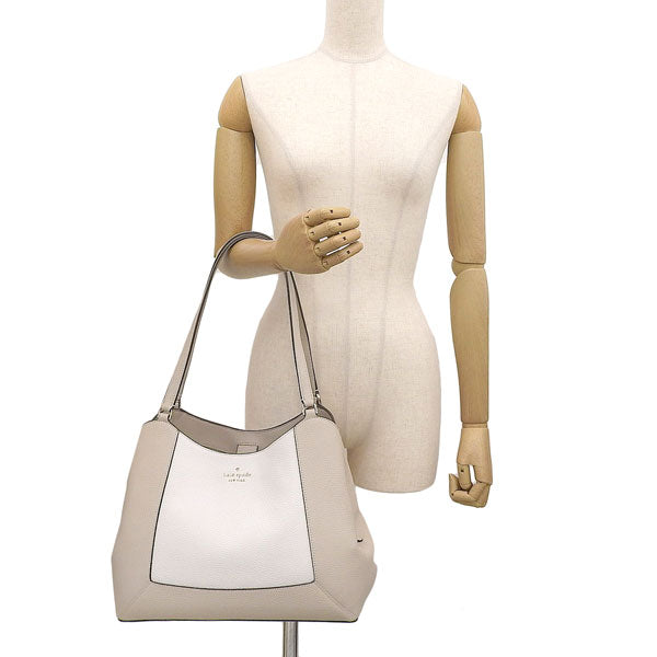 ケイトスペード バッグ レディース ショルダーバッグ アウトレット レザー ベージュ レナ カラーブロック lena colorblock pebb trpl cmp shldr KH439-250 KATE SPADE