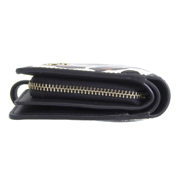 ケイトスペード 財布 レディース 二つ折り財布 アウトレット レオパード マディソン ミディアムコンパクトバイフォールドウォレット madison med combifld KH781-250 KATE SPADE