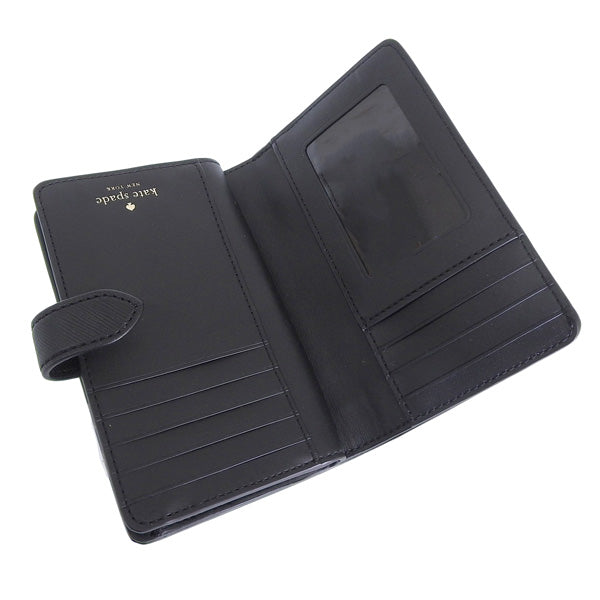 ケイトスペード 財布 レディース 二つ折り財布 アウトレット レオパード マディソン ミディアムコンパクトバイフォールドウォレット madison med combifld KH781-250 KATE SPADE