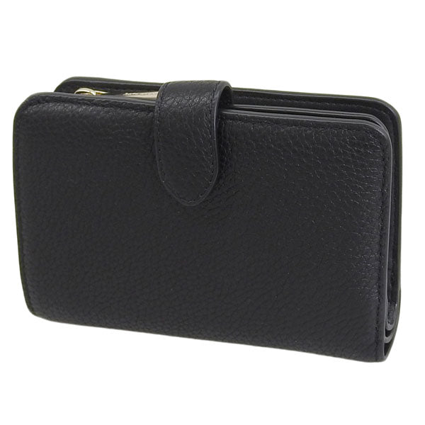 ケイトスペード 財布 レディース 二つ折り財布 アウトレット レザー ブラック レナ ミディアムコンパクトバイフォールドウォレット LENA MEDIUM COMPACT BIFOLD WALLET KH787-001 KATE SPADE