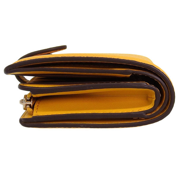 ケイトスペード 財布 レディース 二つ折り財布 アウトレット レザー イエローレナ ミディアムコンパクトバイフォールドウォレット lena md compbifold KH787-700 KATE SPADE