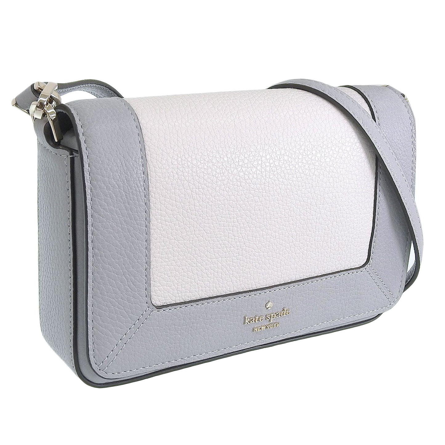 ケイトスペード バッグ レディース ショルダーバッグ アウトレット レザー グレーマルチ レナ カラーブロック スモール フラップ クロスボディ lena sm flp crossbdy KH792-020 KATE SPADE