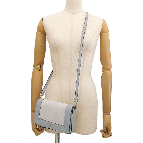 ケイトスペード バッグ レディース ショルダーバッグ アウトレット レザー グレーマルチ レナ カラーブロック スモール フラップ クロスボディ lena sm flp crossbdy KH792-020 KATE SPADE