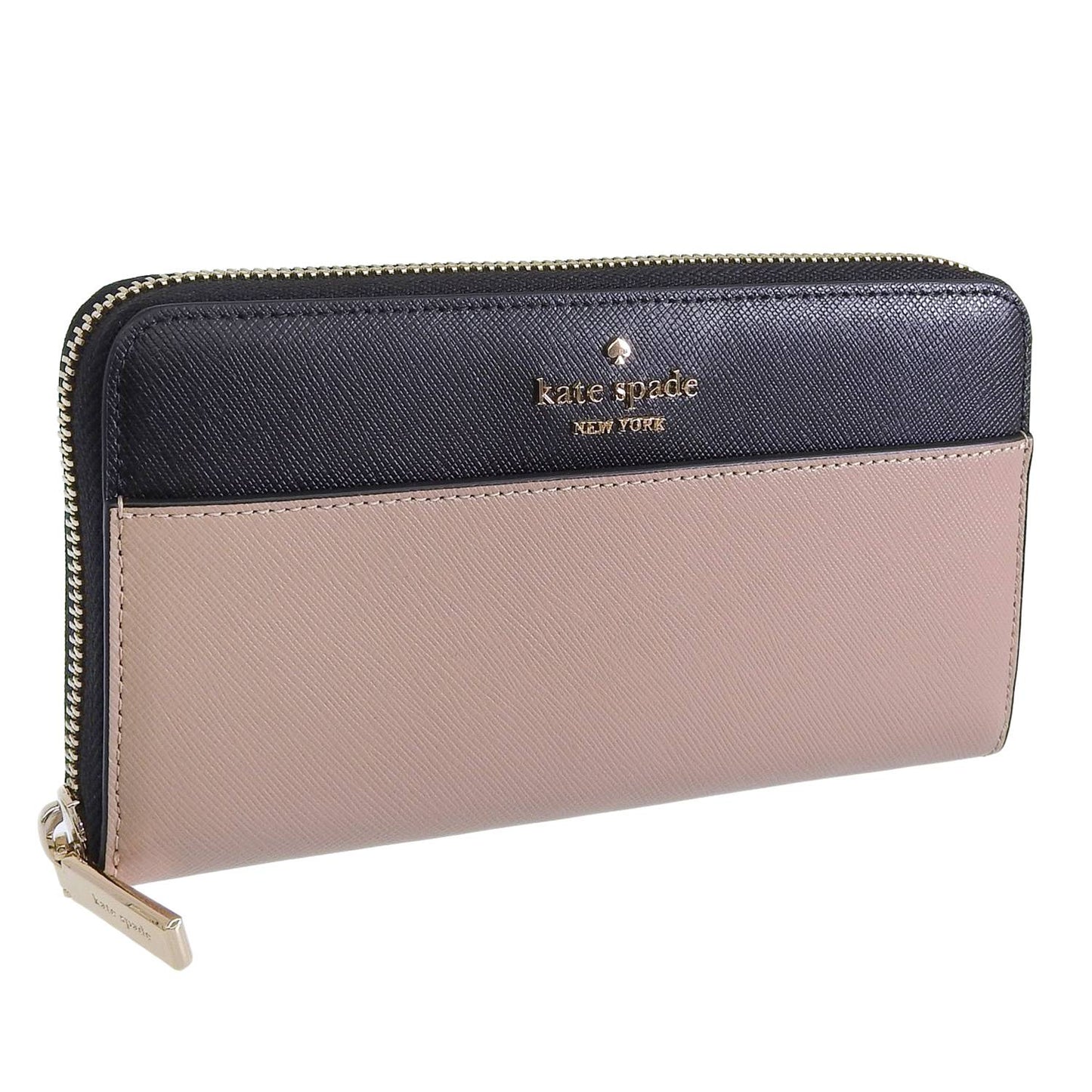 ケイトスペード 財布 レディース 長財布 アウトレット レザー ベージュマルチ マディソン カラーブロック ラージコンチネンタルウォレット madison lg cont wallet KI365-200 KATE SPADE